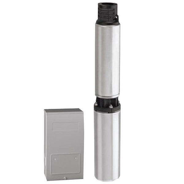 Bomba de pozo sumergible Flotec de acero inoxidable de 1-1/2 HP, 3 cables y 600 gph