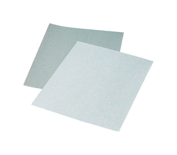 Papel de lija de carburo de silicio de grano 320 de 11 pulg. de largo y 9 pulg. de ancho de 3M, paquete de 100