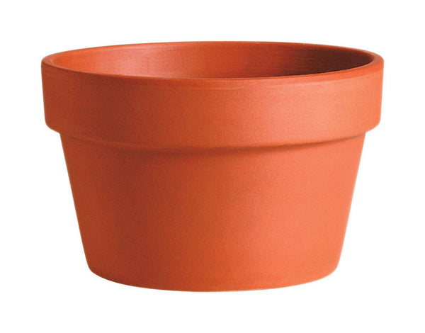 Maceta de arcilla para azaleas Deroma de 3,3 pulgadas de alto x 4,3 pulgadas de diámetro en terracota (paquete de 24)