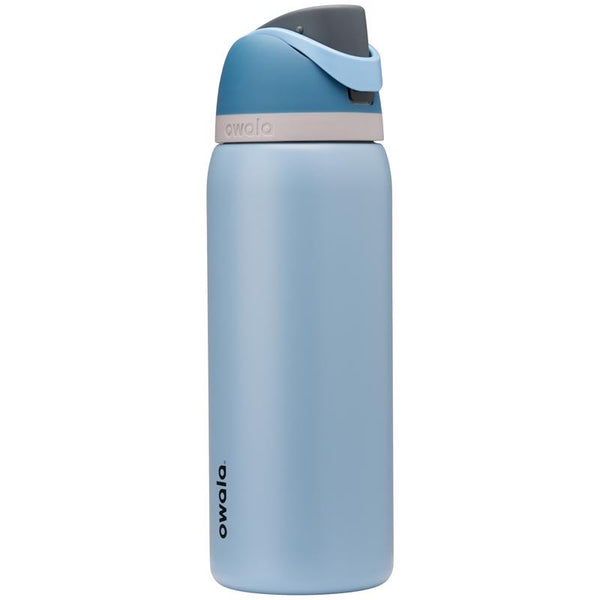 Botella de agua Rainstorm Owala FreeSip de 32 oz, azul, libre de BPA, con tapa con boquilla
