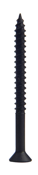 HILLMAN No. 8 X 2 in. L Phillips Black Phosphate Twin Thread Cabinet Screws 100 pk