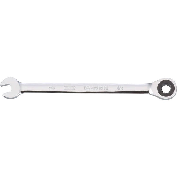 Llave combinada de trinquete SAE DeWalt DirectTorque de 1/4 pulg., 1 pieza