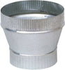 Imperial 3 in. D X 4 in. D Galvanized Steel Furnace Pipe Increaser