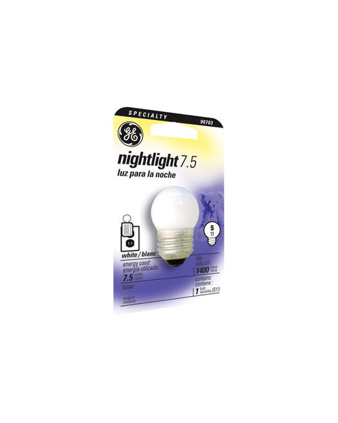 Ge Lighting 41267 8 Watt Globe Night Light Bulb (Pack Of 12)