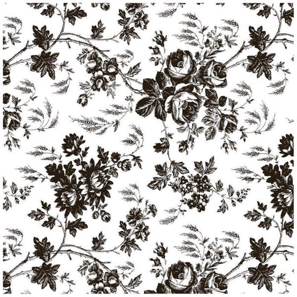 Con-Tact 16 ft. L X 18 in. W Toile Black Self-Adhesive Shelf Liner (Pack of 6)