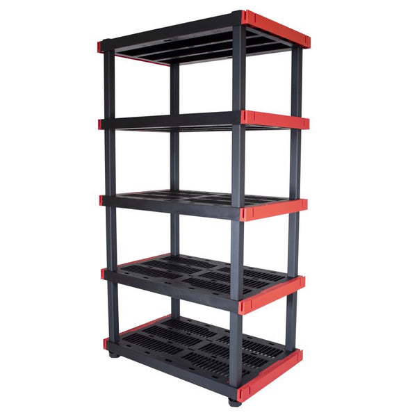 Estantería de resina Craftsman de 72 pulgadas de alto x 40 pulgadas de ancho x 24 pulgadas de profundidad