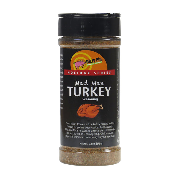 Rub para asar pavo asado a la barbacoa Mad Max de Dizzy Pig, 6,2 oz
