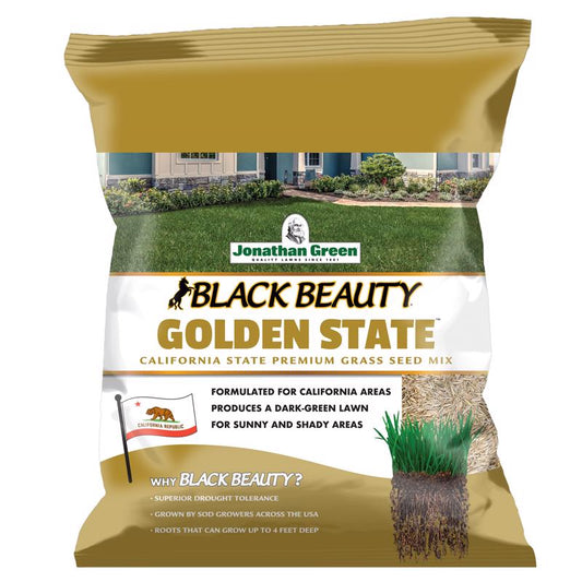 Jonathan Green Black Beauty Golden State Mixed Sun or Shade Grass Seed 3 lb