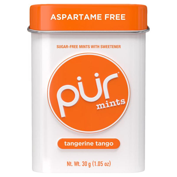 Mentas Tangerine Tango de PUR, 1,05 oz (paquete de 12)