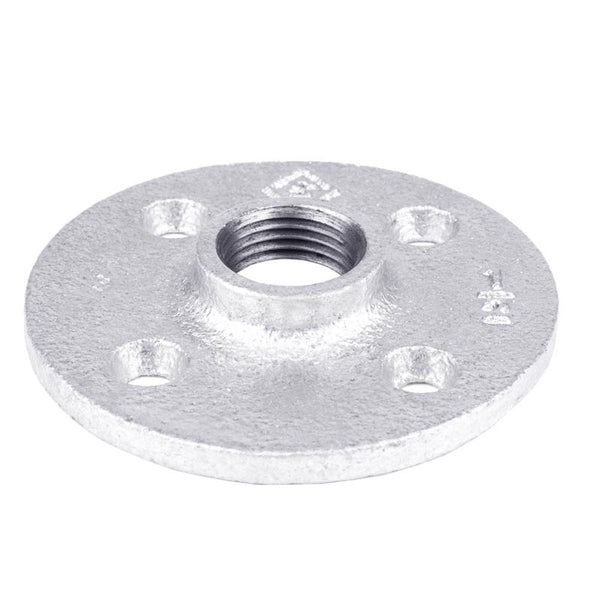 B & K 1/2 in. FPT Galvanized Malleable Iron Floor Flange