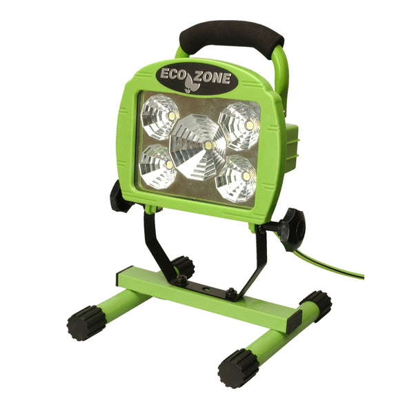 Lámpara de trabajo con cable y soporte (en forma de H o tijera) de 492 lm LED Designers Edge de Coleman Cable