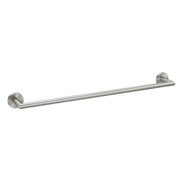 Moen Arlys Brushed Nickel Silver Towel Bar 24 in. L Zinc