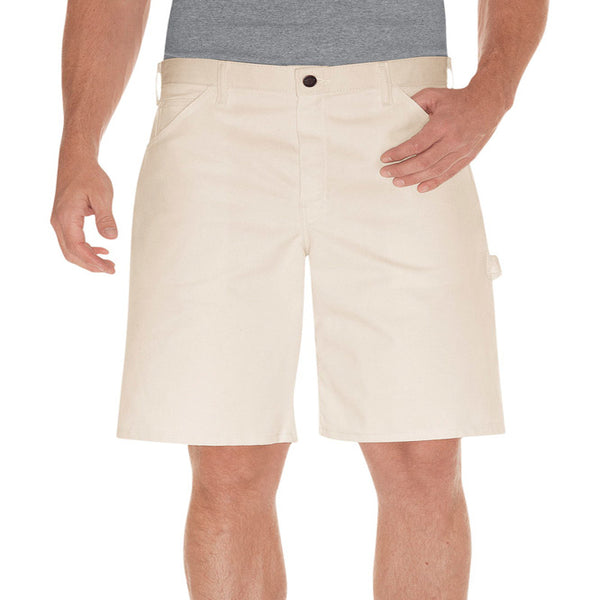 Dickies Men's Cotton Painter's Shorts Natural 32x11