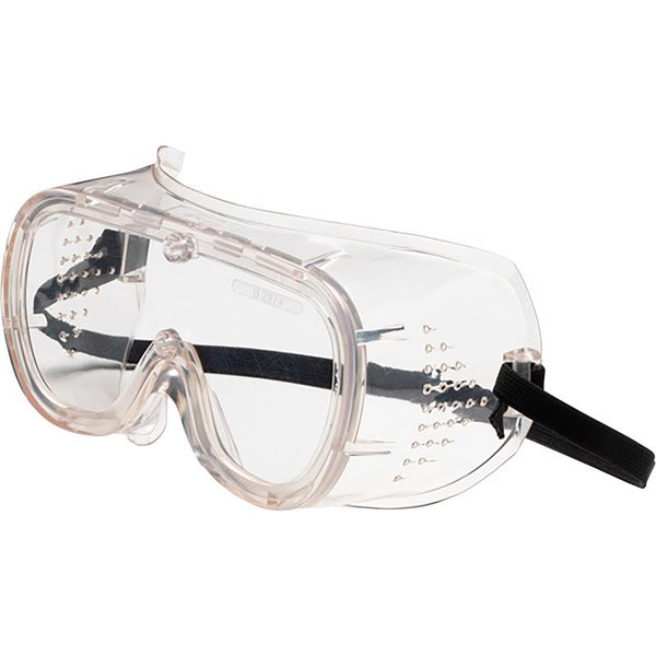 Gafas de seguridad antivaho resistentes a impactos y salpicaduras con lentes transparentes, paquete de 1