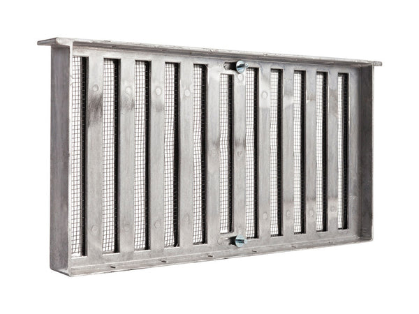 Ventilación de base de aluminio Master Flow de 8 pulg. de alto x 16 pulg. de ancho