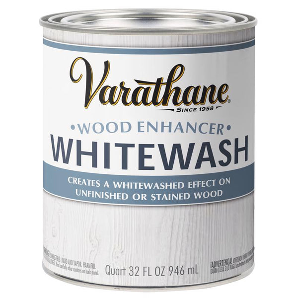 Varathane Whitewash Oil-Based Urethane Modified Alkyd Wood Grain Enhancer 1 qt (Pack of 2)
