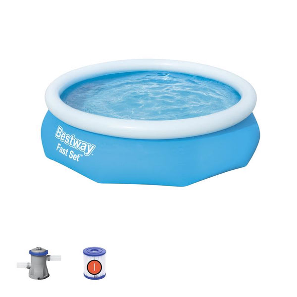 PISCINA DE INSTALACIÓN RÁPIDA DE 30" DE ALTO X 10' DE PROFUNDIDAD