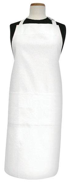 RITZ White Cotton Solid Apron (Pack of 3)