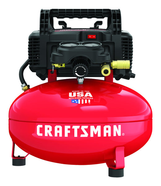 Craftsman 6 gal Pancake Portable Air Compressor 150 psi 0.8 HP