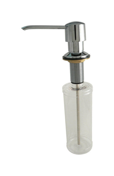 Dispensador de jabón/loción de metal cromado pulido Keeney