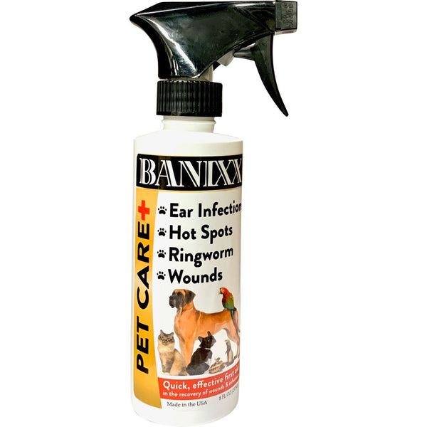 Spray para el cuidado de mascotas Banixx