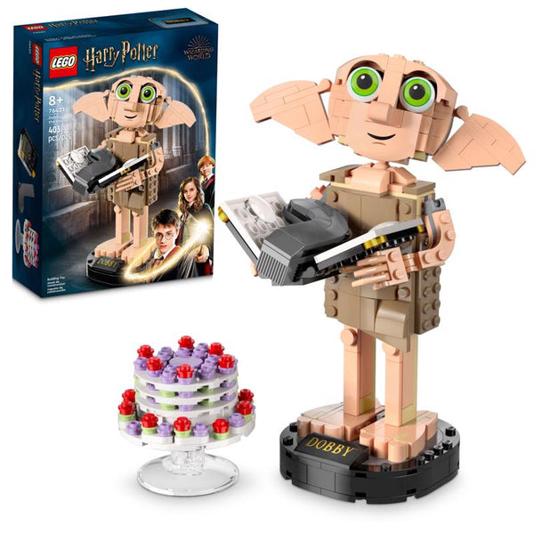 Juguete LEGO Dobby el elfo doméstico multicolor 403 piezas