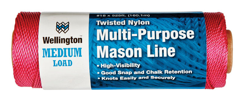 Ace 18 in. D X 525 ft. L Yellow Twisted Nylon Mason Line Ace 18 in. D X 525 ft. L Yellow Twisted Nylon Mason Line