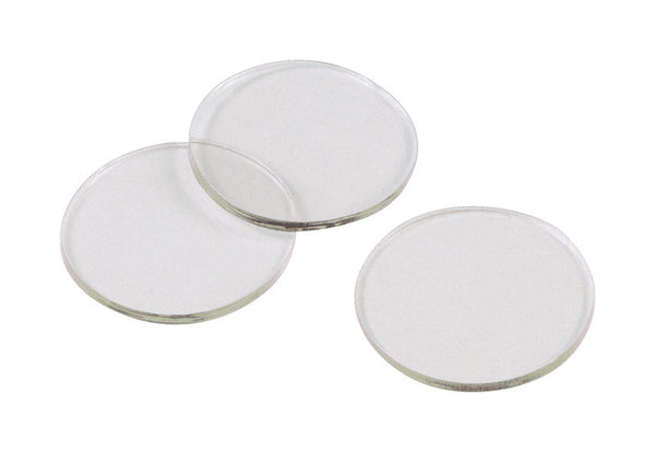 Almohadillas protectoras de vinilo transparentes de Shepherd, redondas, de 3/4 pulg. de ancho, paquete de 12 (paquete de 12)