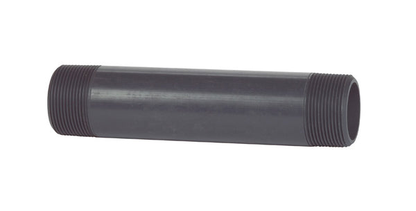 B&K ProLine Schedule 80 1-1/2 in. MIP X 1-1/2 in. D MIP PVC 8 in. Nipple 1 pk