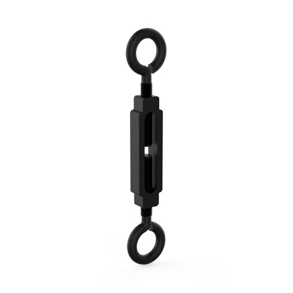 Tensor de ojo de acero negro de National Hardware de 3/8 pulg. de diámetro x 10-1/2 pulg. de largo, 215 lb, 1 paquete