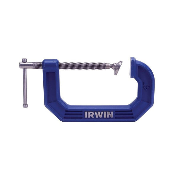 Abrazadera en C ajustable Irwin Quick-Grip de 1-1/2 pulg. x 1-1/2 pulg. de profundidad, 900 lb, 1 pieza