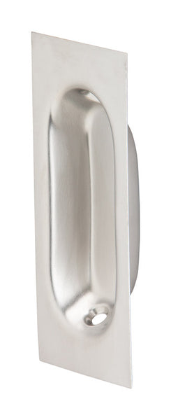 Ives by Schlage 1-5/16 in. L Bright Chrome Brass Flush Pull