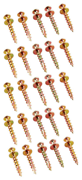 Percha de doble cabezal para trabajo pesado Hangman Gold de 100 lb, 25 unidades