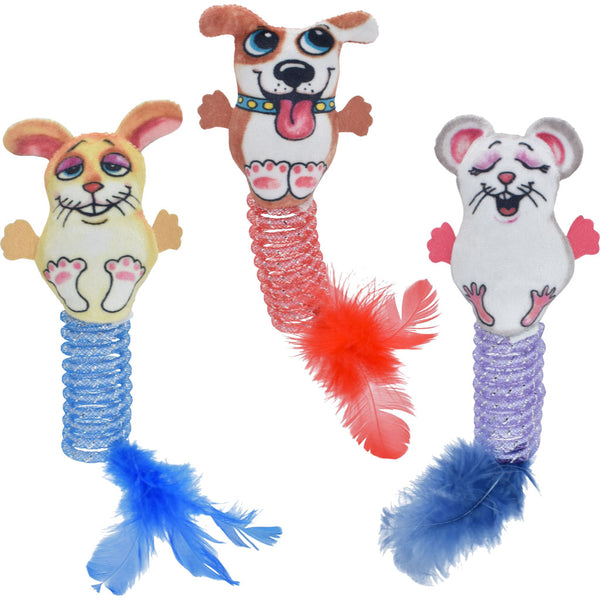 Juguetes para gatos Multipet Catabis High Springers