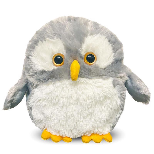 Peluche de búho Warmies gris/blanco - Oferta de la semana