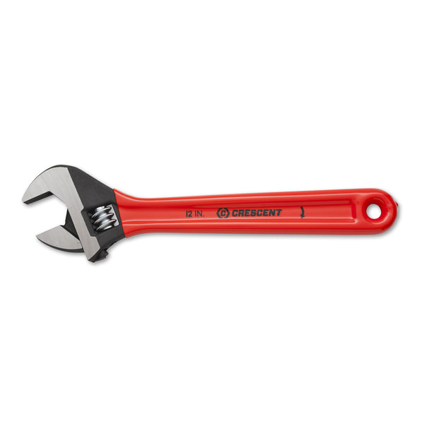 Llave ajustable con empuñadura acolchada Crescent métrica y SAE de 12 in de largo, 1 pieza