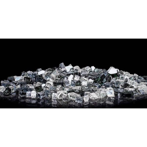 Relleno de brasero de vidrio Bond Lava Midnight Sky de 22,8 cm de alto x 12,5 cm de ancho x 13 cm de profundidad - Oferta de la semana