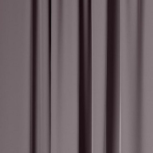 Cortinas opacas Umbra Twilight Charcoal de 52 pulgadas de ancho x 84 pulgadas de largo (paquete de 2)