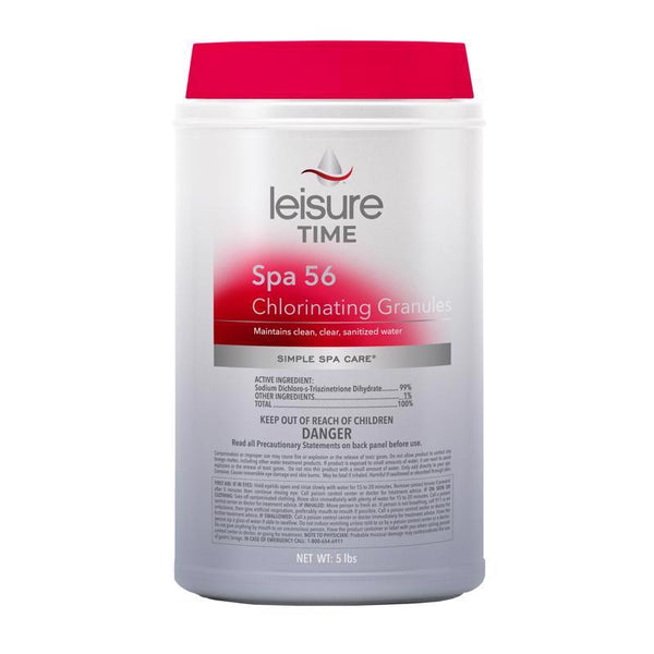 Leisure Time Spa 56 Granule Chlorinating Chemicals 5 lb (Pack of 6)