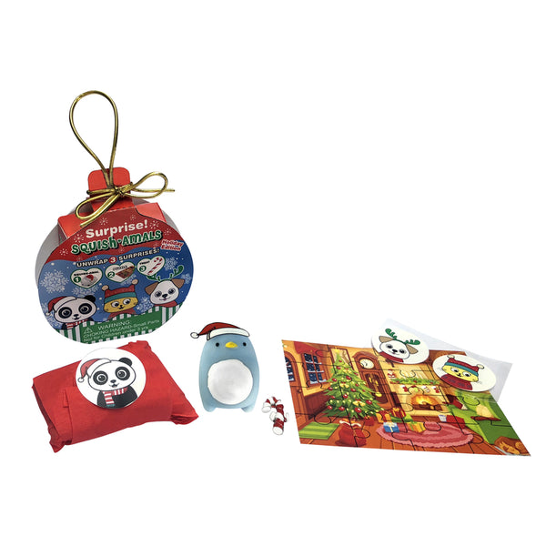 Zorbitz Surprise Squishy Animal Toy Rubber (Pack of 12)