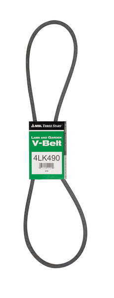 Mitsuboshi Super KB Standard V-Belt 0.5 in. W X 49 in. L For Riding Mowers
