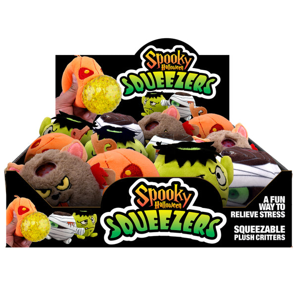 Shawshank LEDz Spooky Halloween Squeeze Toy Fabric 1 pk (Pack of 12)