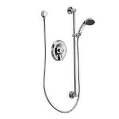 Chrome Posi-Temp(R) handheld shower