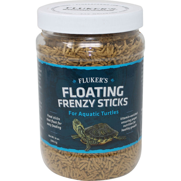 Palitos de frenesí flotantes de tortuga acuática