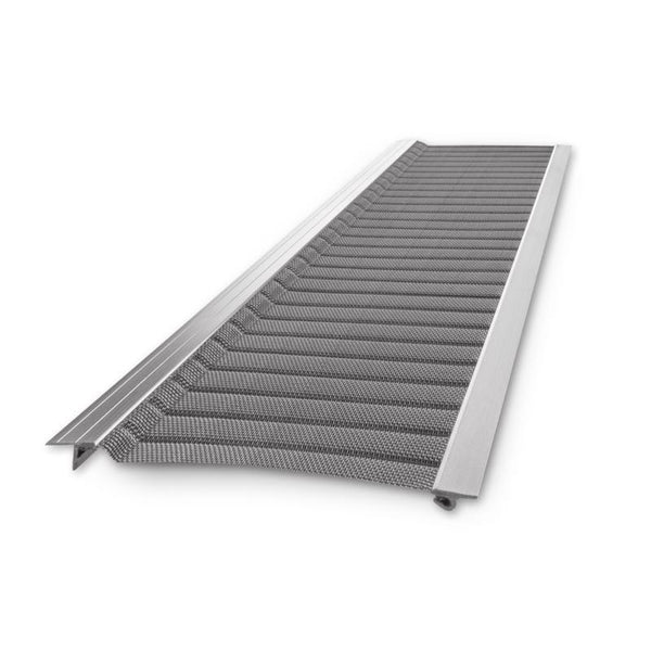United Gutter Guard Gutterglove 5 in. W X 30 ft. L Silver Stainless Steel Gutter Guard