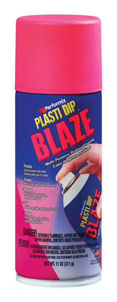 Plasti Dip Flat/Matte Blaze Pink Multi-Purpose Rubber Coating 11 oz oz (Pack of 5)