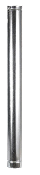 Tubo de ventilación de gas redondo de aluminio Selkirk de 4 pulg. de diámetro x 48 pulg. de largo (paquete de 2)