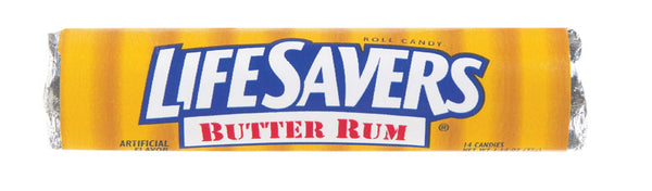 Life Savers Butter Rum Hard Candy 1.14 oz (Pack of 20)