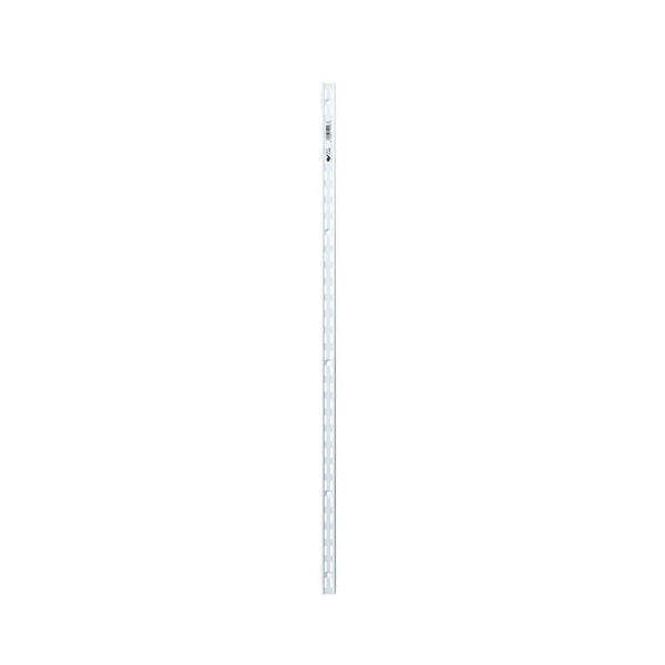 Soporte de estante de acero blanco Knape & Vogt, 39 pulgadas de largo, 300 libras.