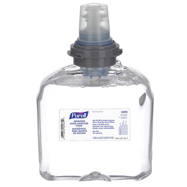 Recambio de desinfectante para manos antibacteriano avanzado sin aroma Purell de 40,5 oz